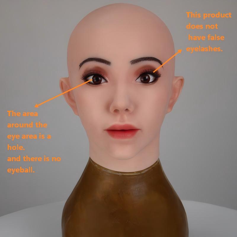 Face Mask Silicone - Masque facial en silicone réaliste à