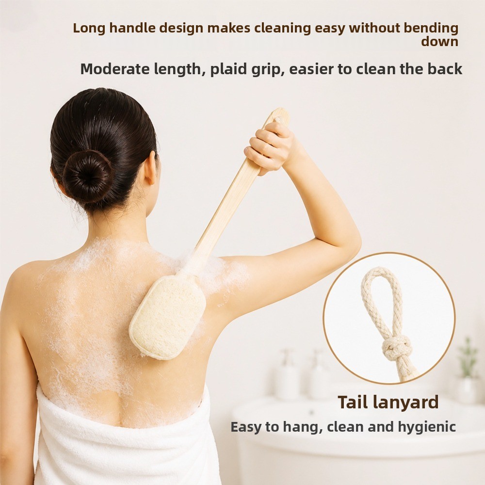 Brosse de bain en loofah natur - Body Loofah Natural avis et prix