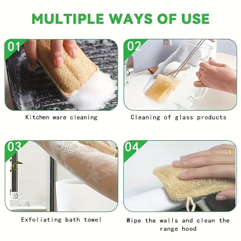 Éponges exfoliantes en loofah  - Body Loofah Natural avis et prix