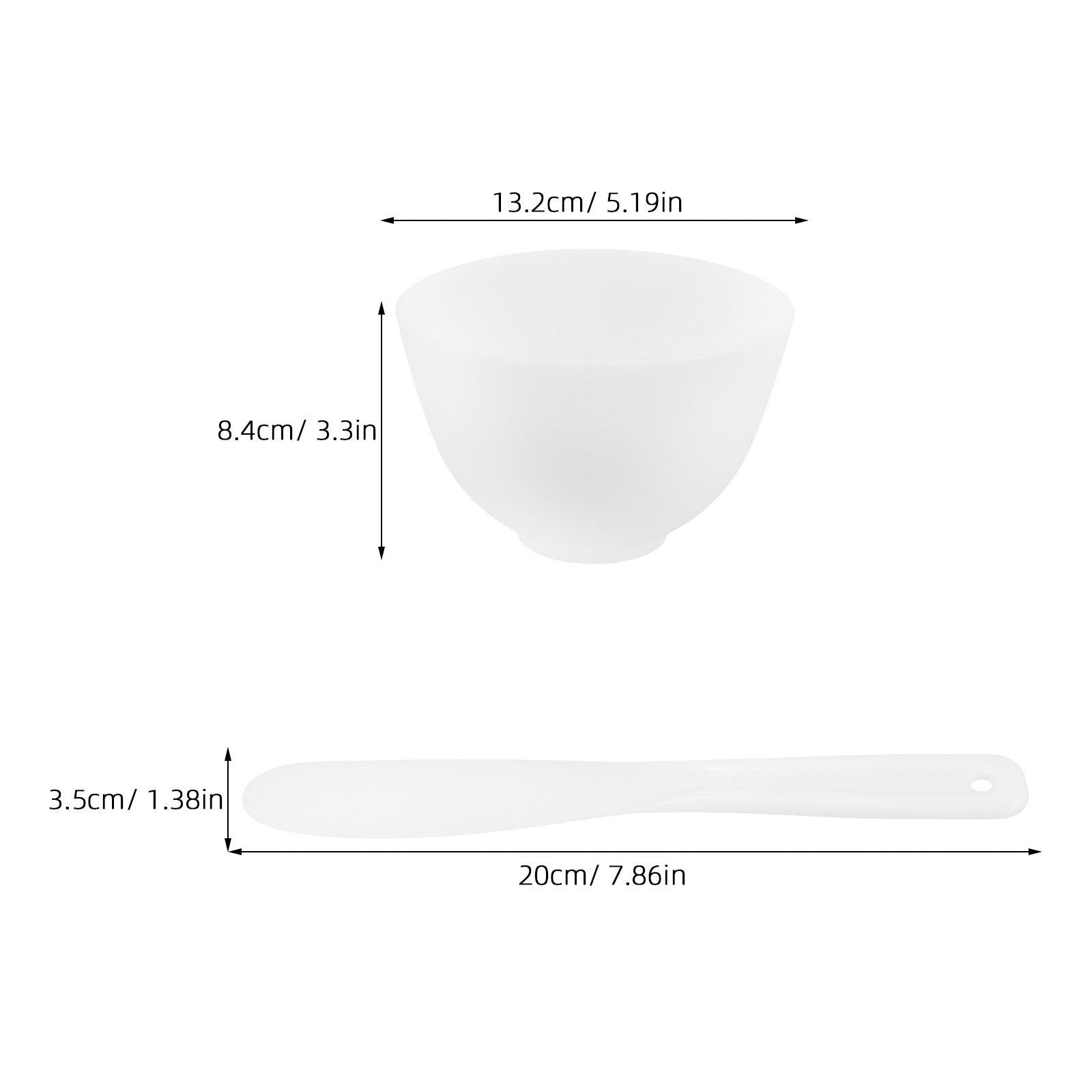 1 ensemble de bols en silicone - Face Mask Silicone avis et prix